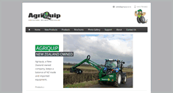 Desktop Screenshot of agriquip.co.nz